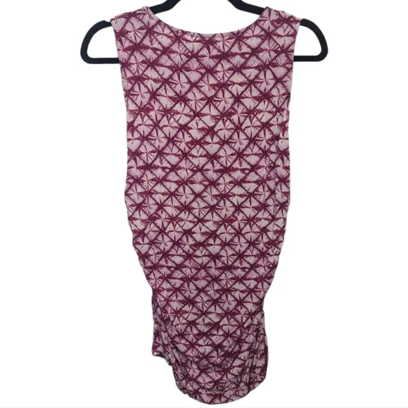 Michael Michael Kors Women's Abstract Print Scrunched Tank Top - Picture 2 of 10